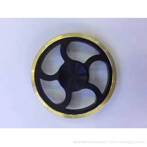Paypal accept anti press hand fidget spinner toy alloy hand spinner